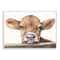 Stupell Industries Cute Baby Cow Painting Wall Plaque